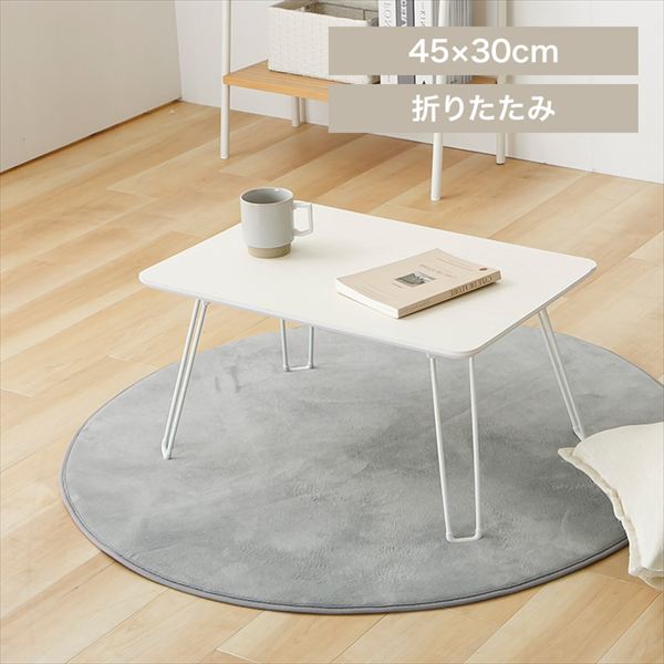�܏􃍁[�e�[�u�� 45�~30cm �z���C�g_0