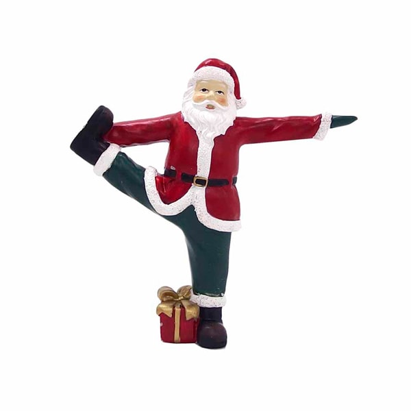 YOGA サンタ|一本足のポーズ_0