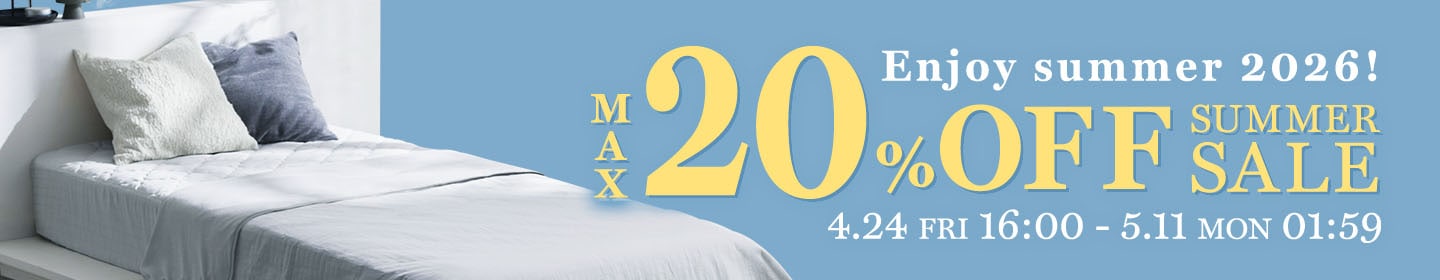 �ĕ��A�C�e�� MAX20%OFFSALE�y�[�W�ւ̃o�i�[�摜