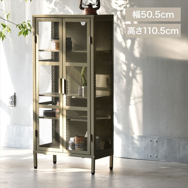 BURUCK ワイドメッシュキャビネット|4段|_0