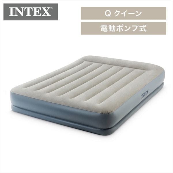 �d���E���N���C�j���O�x�b�h INTEX �d���|���v�����G�A�[�x�b�h �s���[���X�g �N�C�[��_0