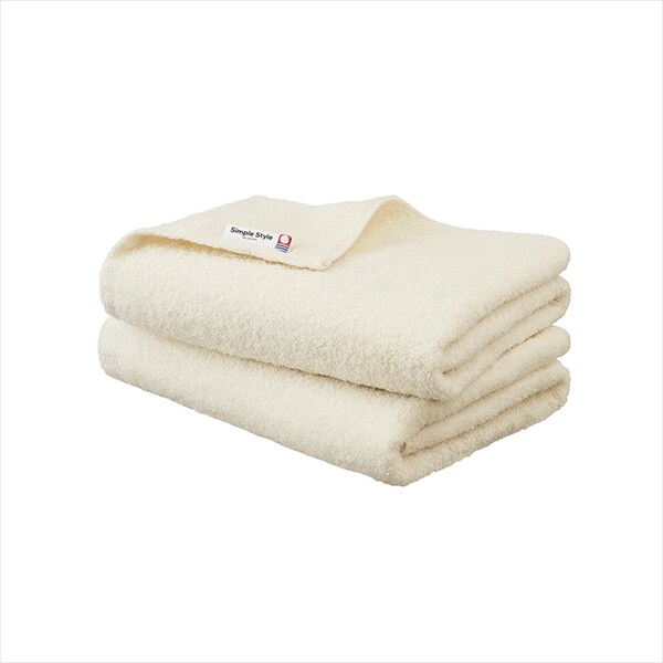 バスタオル2枚セット|アイボリー_0
