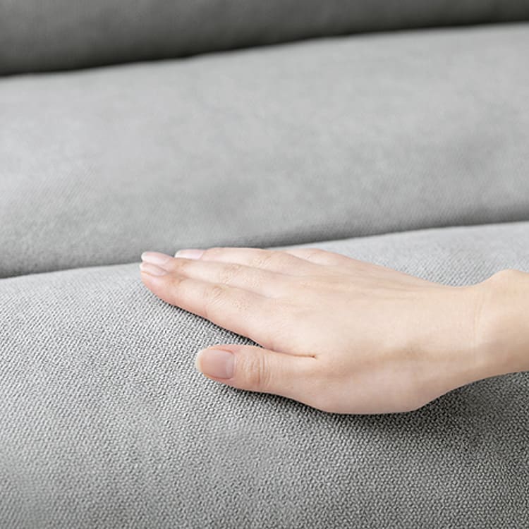 1人掛けハイバックソファ │スリム グレー 【LaLassicシリーズ