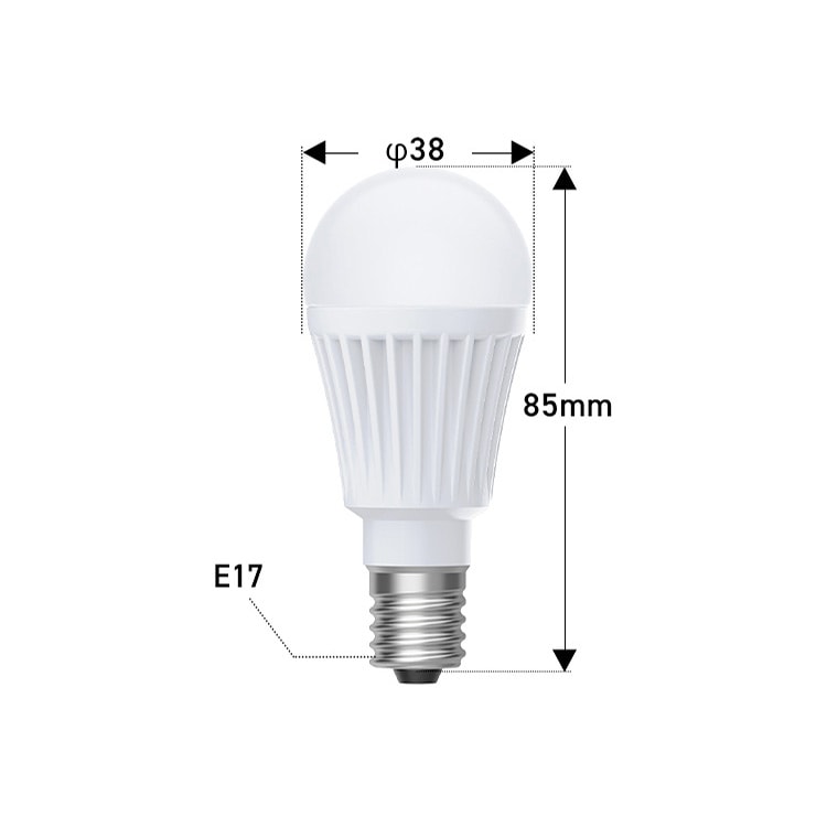LEDd E17 S 60` F_7