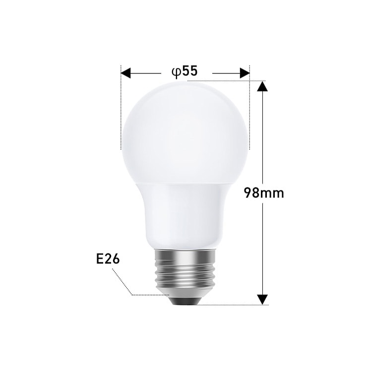 LEDd E26 S 60` F_7