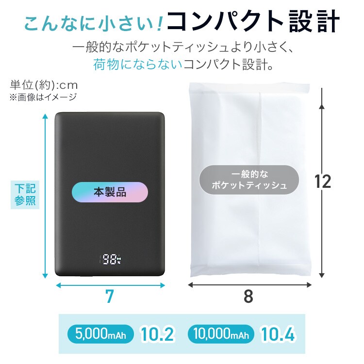 �}�O�l�b�g�����o�C���o�b�e���[�b���^�y�ʁb�u���b�N�b5000mAh_5