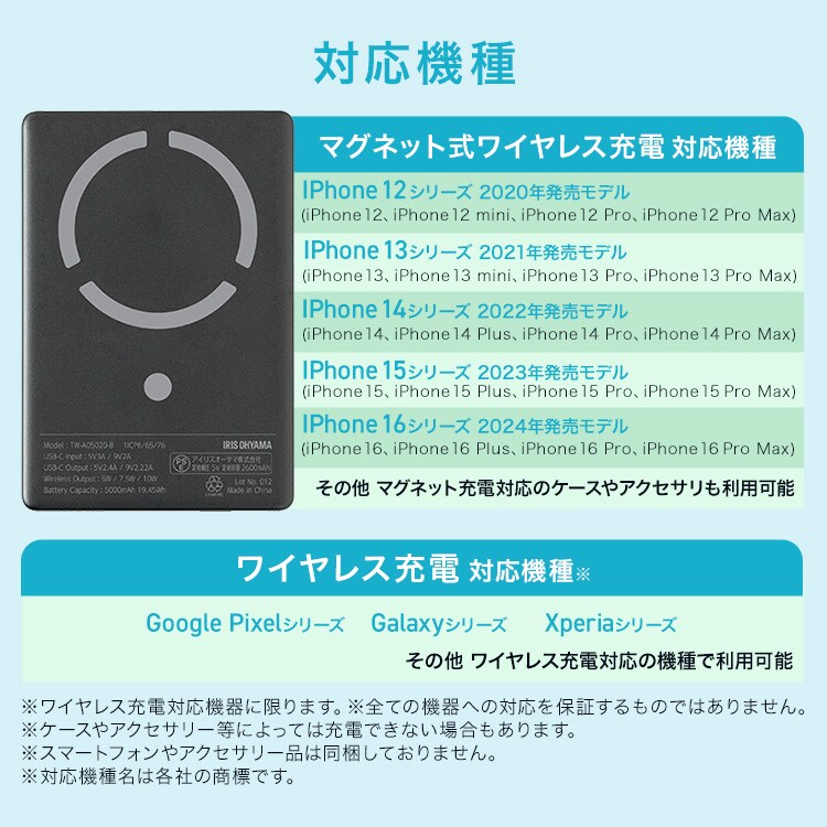 �}�O�l�b�g�����o�C���o�b�e���[�b���^�y�ʁb�u���b�N�b5000mAh_8