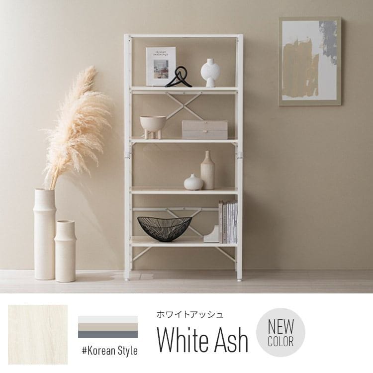 �y����3��50%OFF�z�g�ݗ��ĊȒP �A���X�`�[�����b�N 56cm 5�i �z���C�g_8