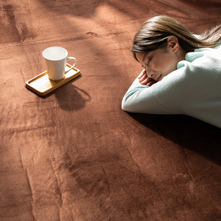 心地良い、優しい肌触り<br>やわらかくクッション性、耐久性にも優れています