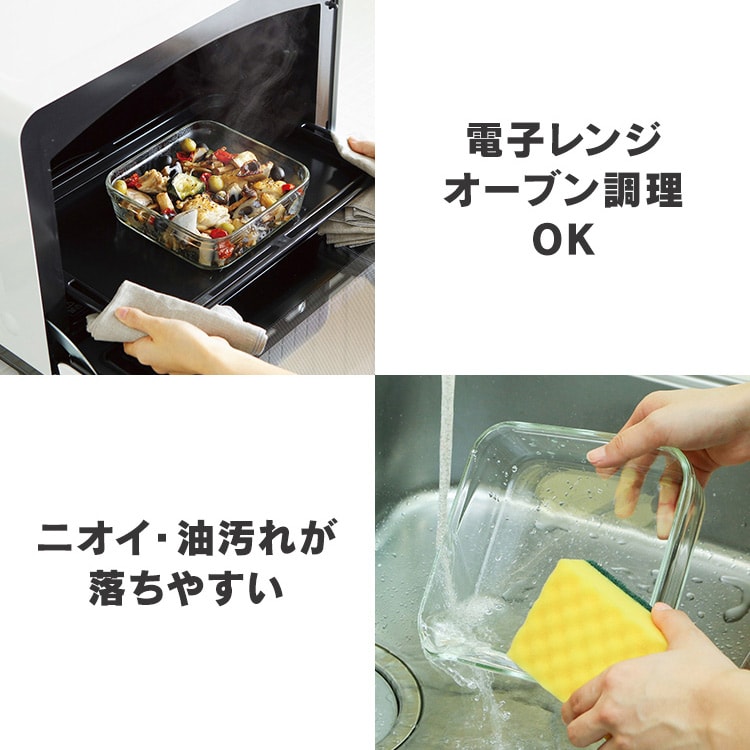 iwaki保存容器 7点セット グリーン_4