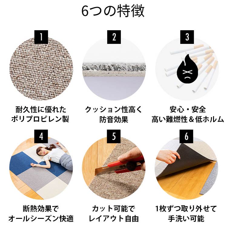 ��R�^�C���J�[�y�b�g(PP)50�~50TKP-PP50 �O���[_4