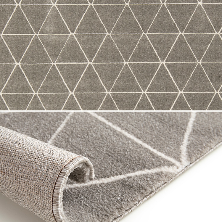 ウィルトン織ラグ|フレンチシャビー|140×200cm│グレー_3