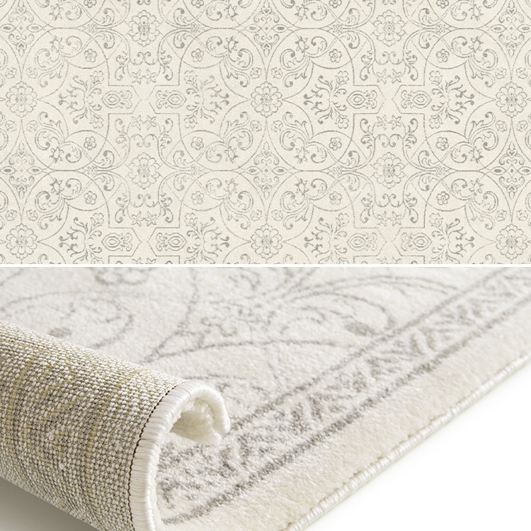 ウィルトン織ラグ|ヘリンボーン|200×290cm|ライトグレー_4