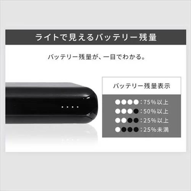 モバイルバッテリー|3台同時充電|20000mAh|ブラック_5