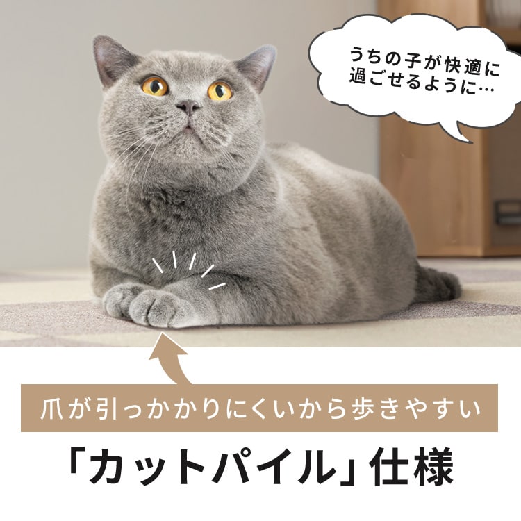 【20枚】消臭タイルカーペット 50×50 TKP-SS50 ミックスブラウン_1