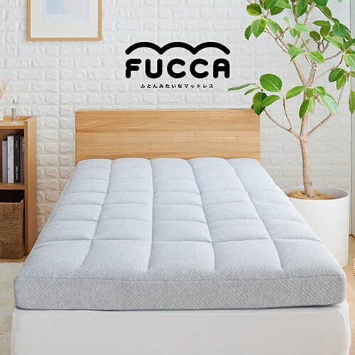 Fucca ӂƂ񉮂}bgX O[ 12cm N2407M12D-GY _u_1