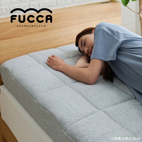 Fucca ӂƂ񉮂}bgX O[ 12cm N2407M12D-GY _u_2