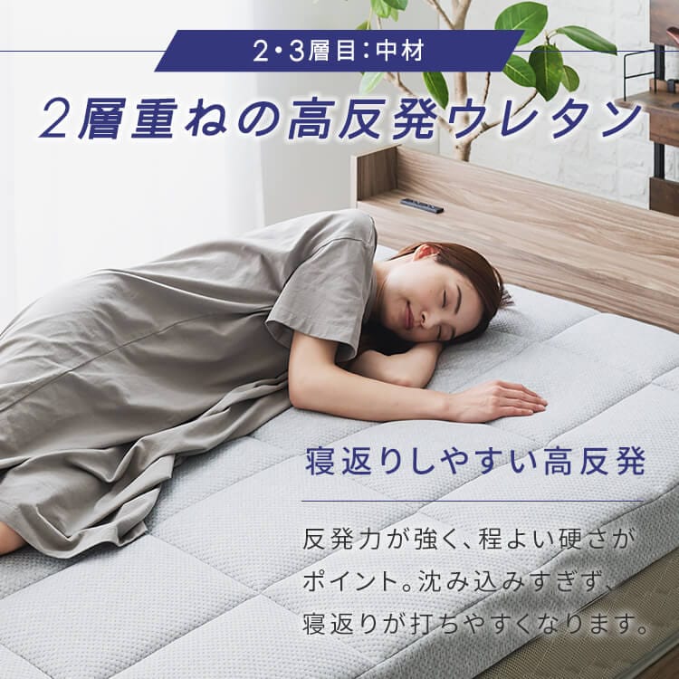 Fucca ӂƂ񉮂}bgX O[ 18cm N2407M18D-GY _u_6