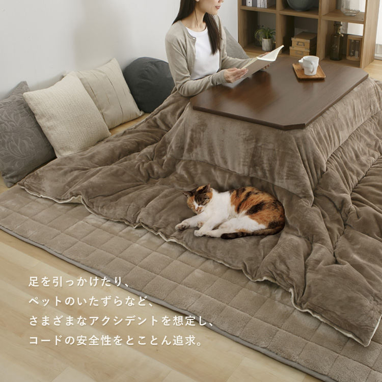 折れ脚こたつ 90×60cm ナチュラル 7287370 │【公式】SIMPLE STYLE