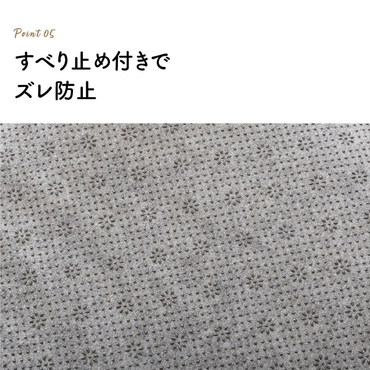 超極厚ラグ|130×185cm|ベージュ_12