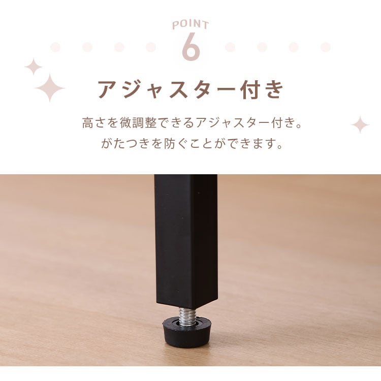 KDファブリックチェスト|3段|ホワイト×ブラウン_8