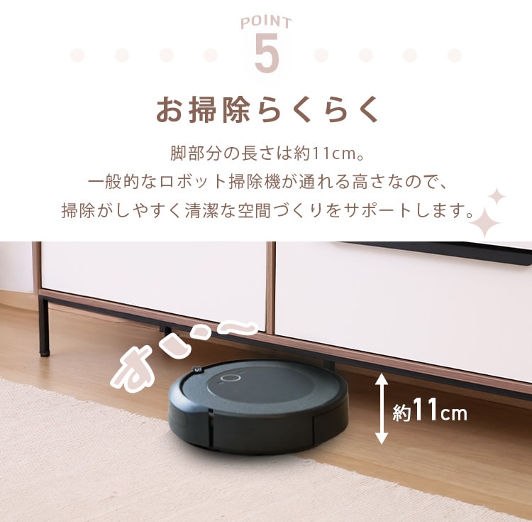 KDファブリックチェスト|3段×2列|ホワイト×ブラウン_7