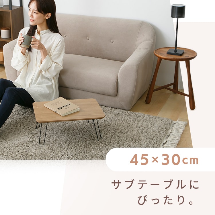 �܏􃍁[�e�[�u�� 45�~30cm �u���b�N_4