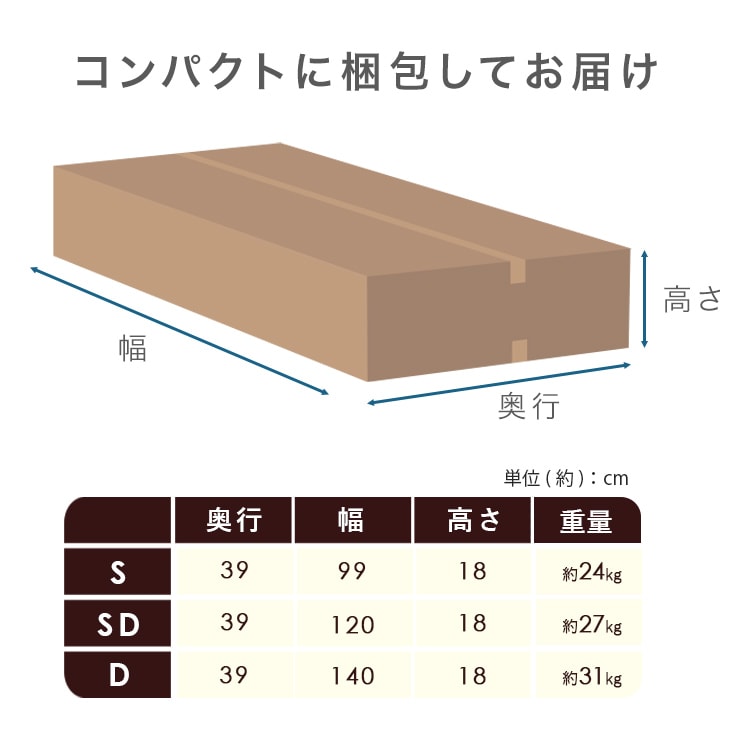 三段階高さ調整機能付きベッド|シングル|ホワイト_10