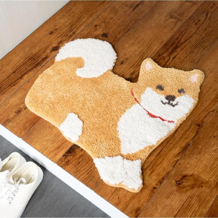 オカ 洗えるアクセントマット シュナウザー_1