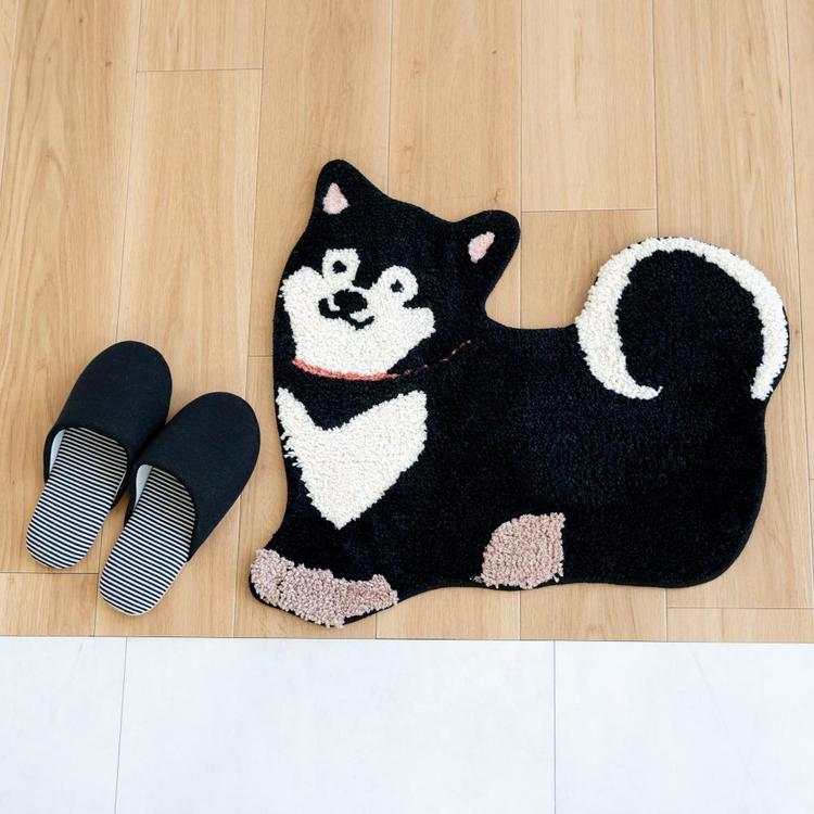 オカ 洗えるアクセントマット シュナウザー_10