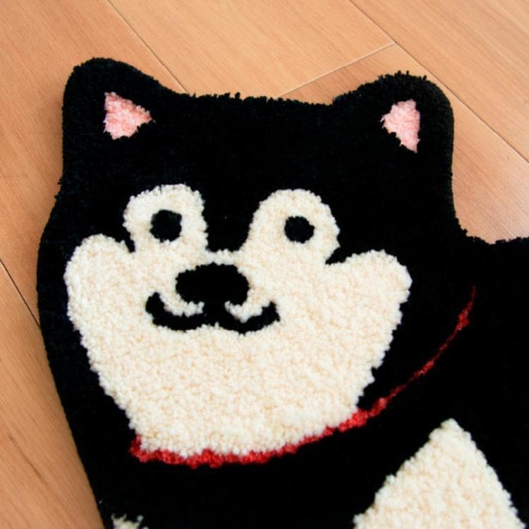 オカ 洗えるアクセントマット シュナウザー_12