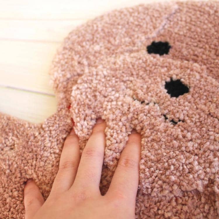 オカ 洗えるアクセントマット シュナウザー_2