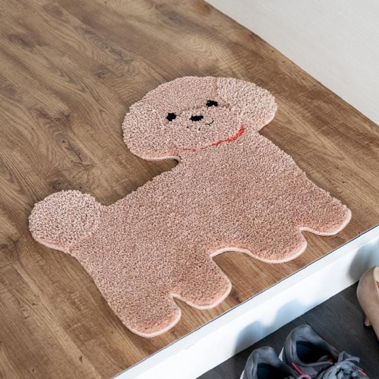 オカ 洗えるアクセントマット シュナウザー_3