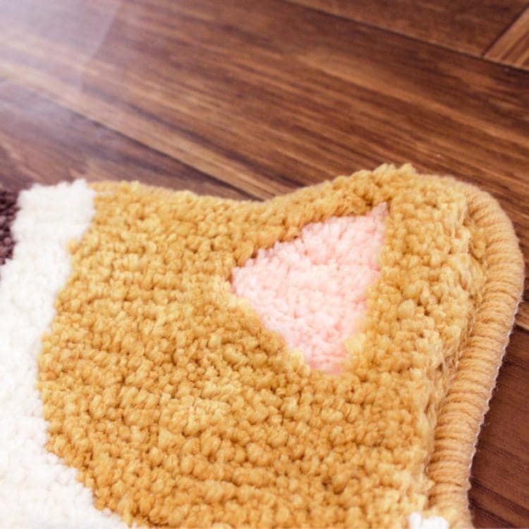 オカ 洗えるアクセントマット シュナウザー_5