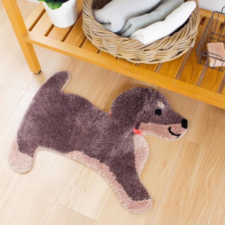 オカ 洗えるアクセントマット シュナウザー_6