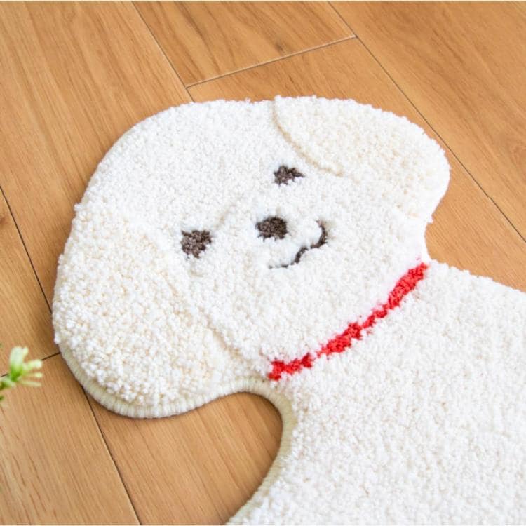 オカ 洗えるアクセントマット シュナウザー_9