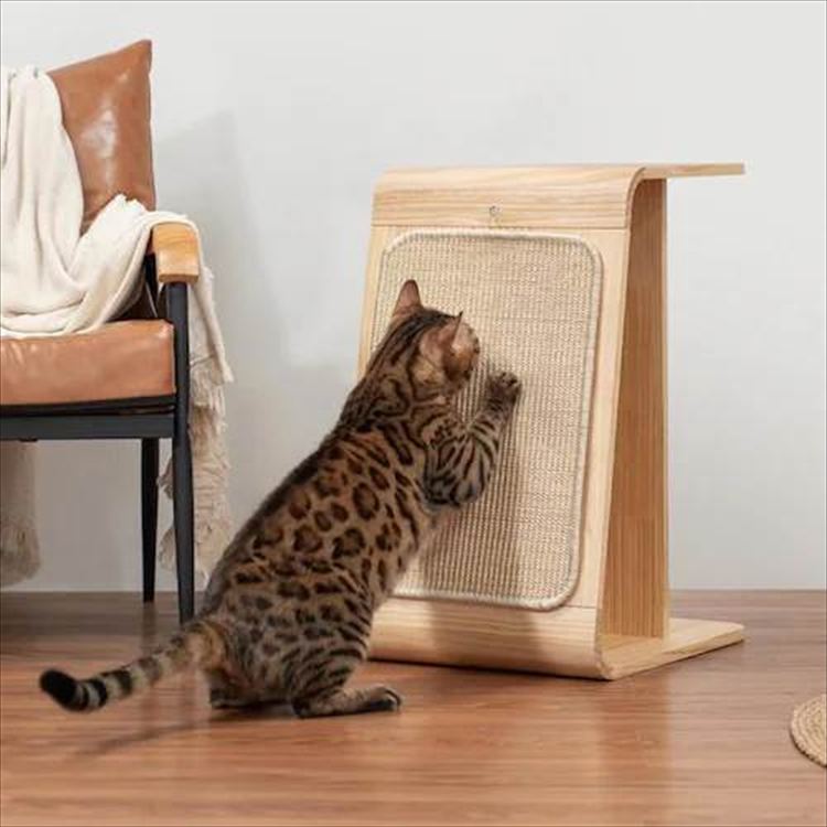 CHILLAX 爪とぎ一体型サイドテーブル交換用爪研ぎ布 MZ0103 _6