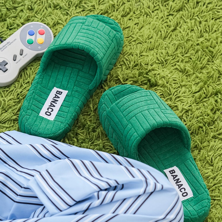 スリッパ BANACO ビビッド bnc-slipper-yw-m Mサイズ イエロー_2