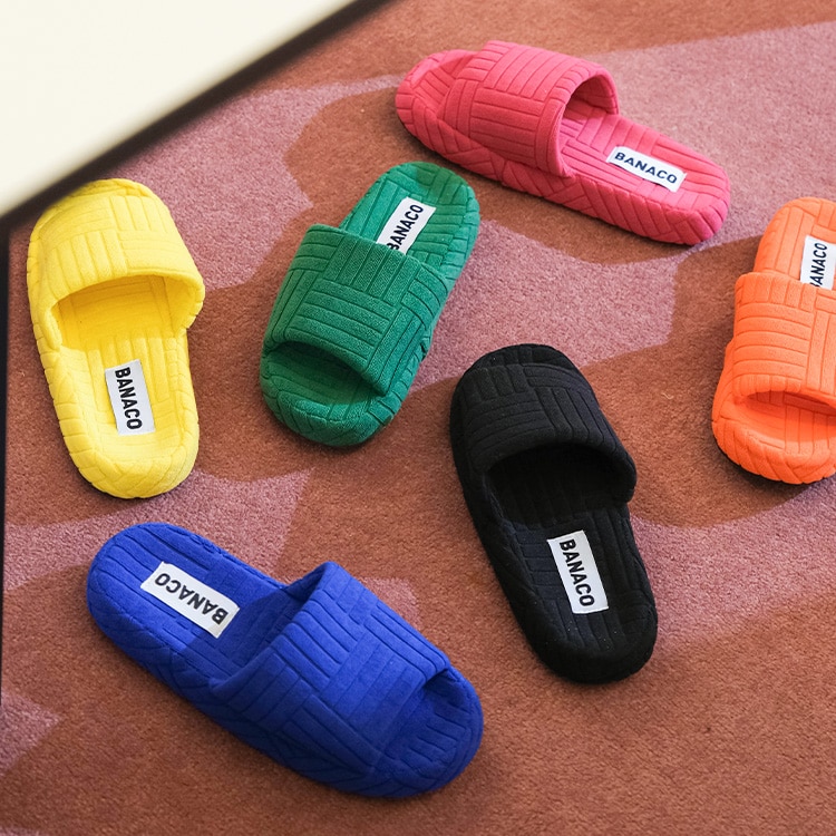 スリッパ BANACO ビビッド bnc-slipper-yw-m Mサイズ イエロー_7