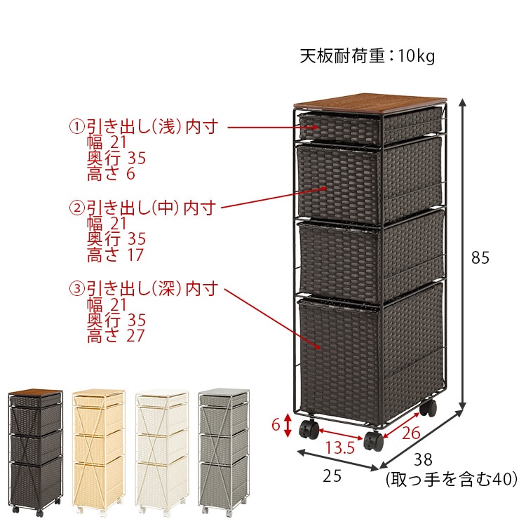 アイアンランドリー RAN-2464 ホワイト_15