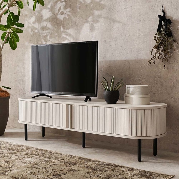 TVボード ロータイプ 幅137cm RTV-1411BR ブラウン【時間指定不可】【代引不可】【同梱不可】_11
