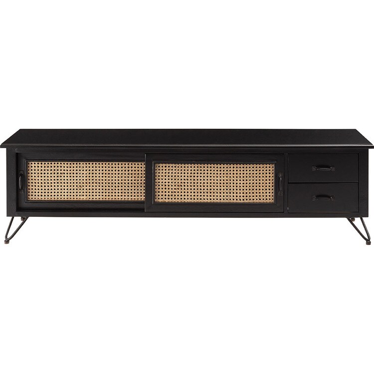 TVボード ブラック PM-336BK 幅150cm_3