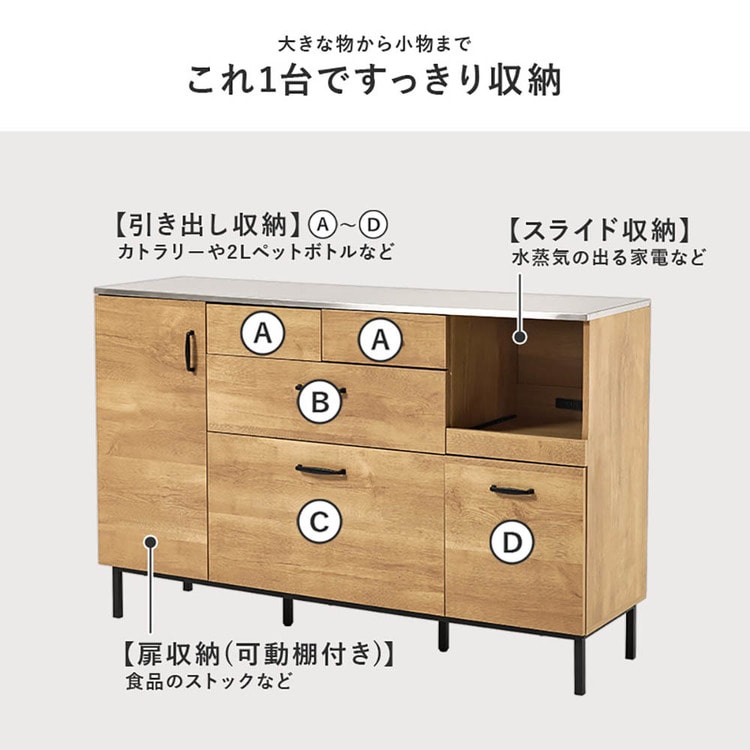 �L�b�`���L���r�l�b�g ��140cm CKC-7162NA �i�`������_5
