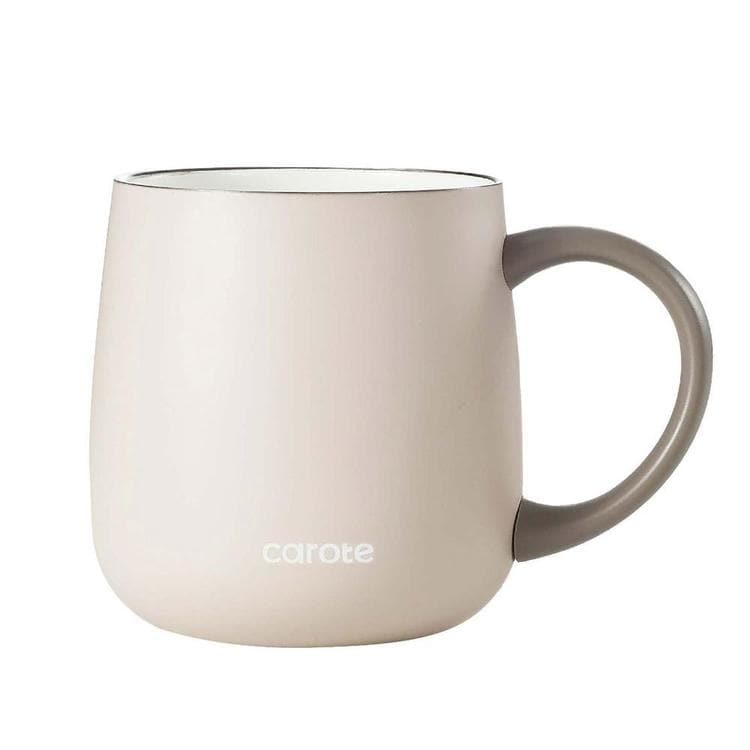 CAROTE(カローテ) カローテ マグカップ 蓋付き 保温 保冷 セラミック 400ml アイボリー_8