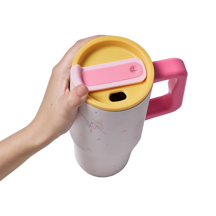 カローテ 取っ手付きタンブラー 1020ml DailyJoy ピンク_2