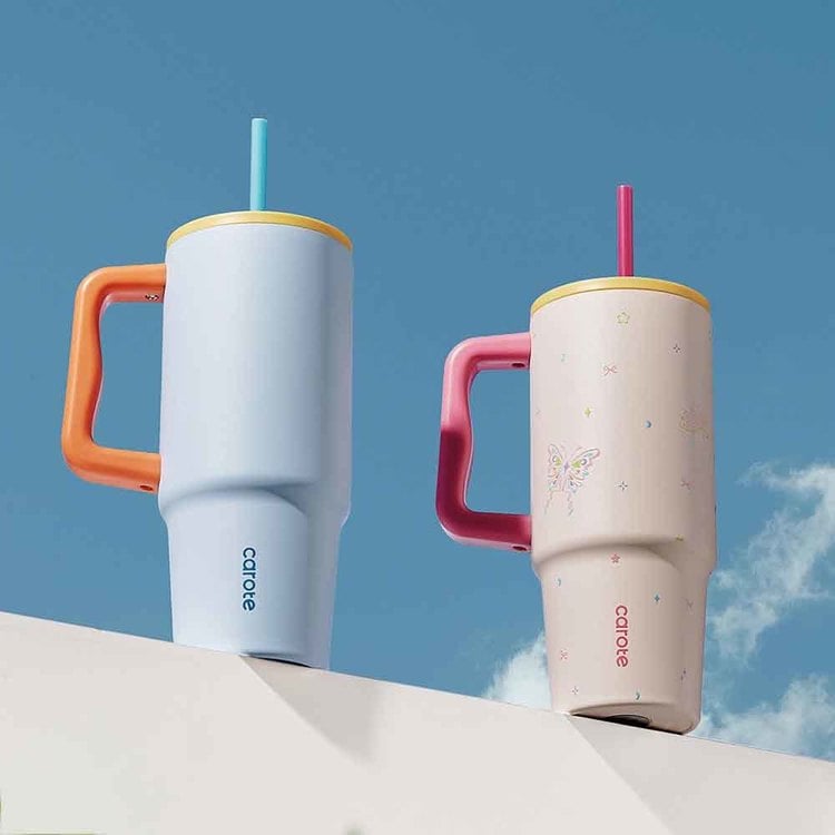 カローテ 取っ手付きタンブラー 1020ml DailyJoy ピンク_5