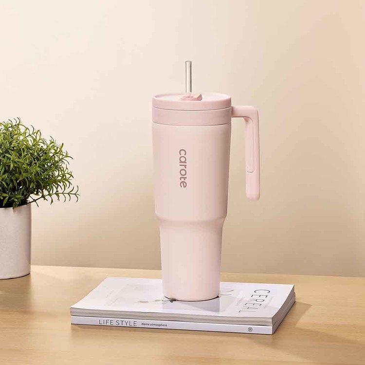 カローテ 取っ手付きタンブラー 1200ml MegaGrip ピンク_4