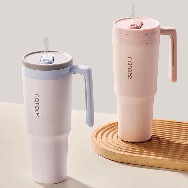 カローテ 取っ手付きタンブラー 1200ml MegaGrip ピンク_11