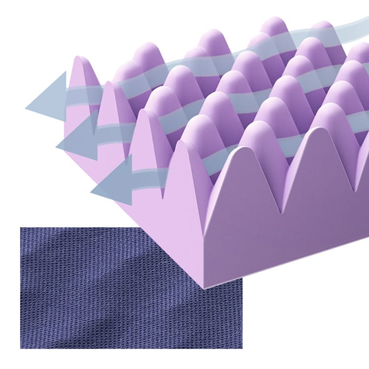 セブンフィットマットレス 8cm S UMPZ78‐S ネイビー _6