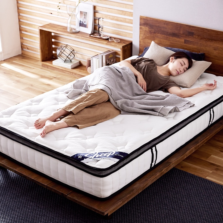 ピロートップ ポケットコイルマットレス D PMTS23PN-D ダブル